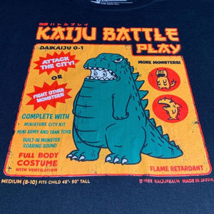 kaiju battle play shirt